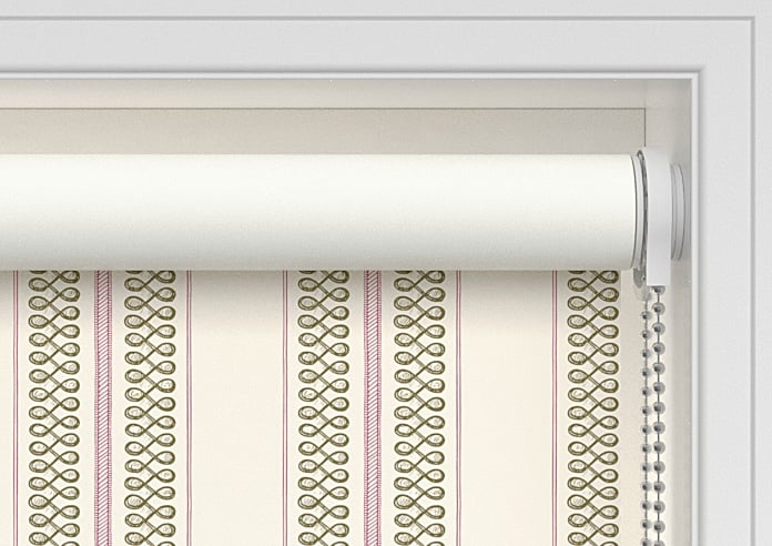 Noble Stripe, Moss - Twist&Fit Roller Blind - Image 10
